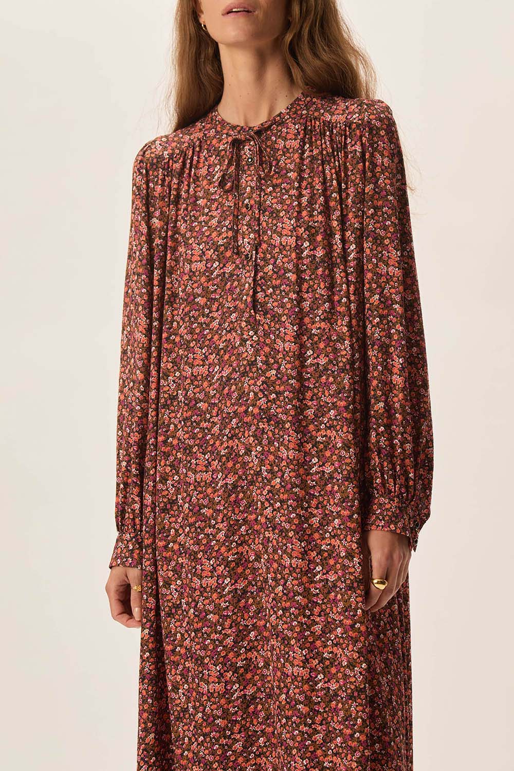 Vestido ELINOU flores Des Petits Hauts.