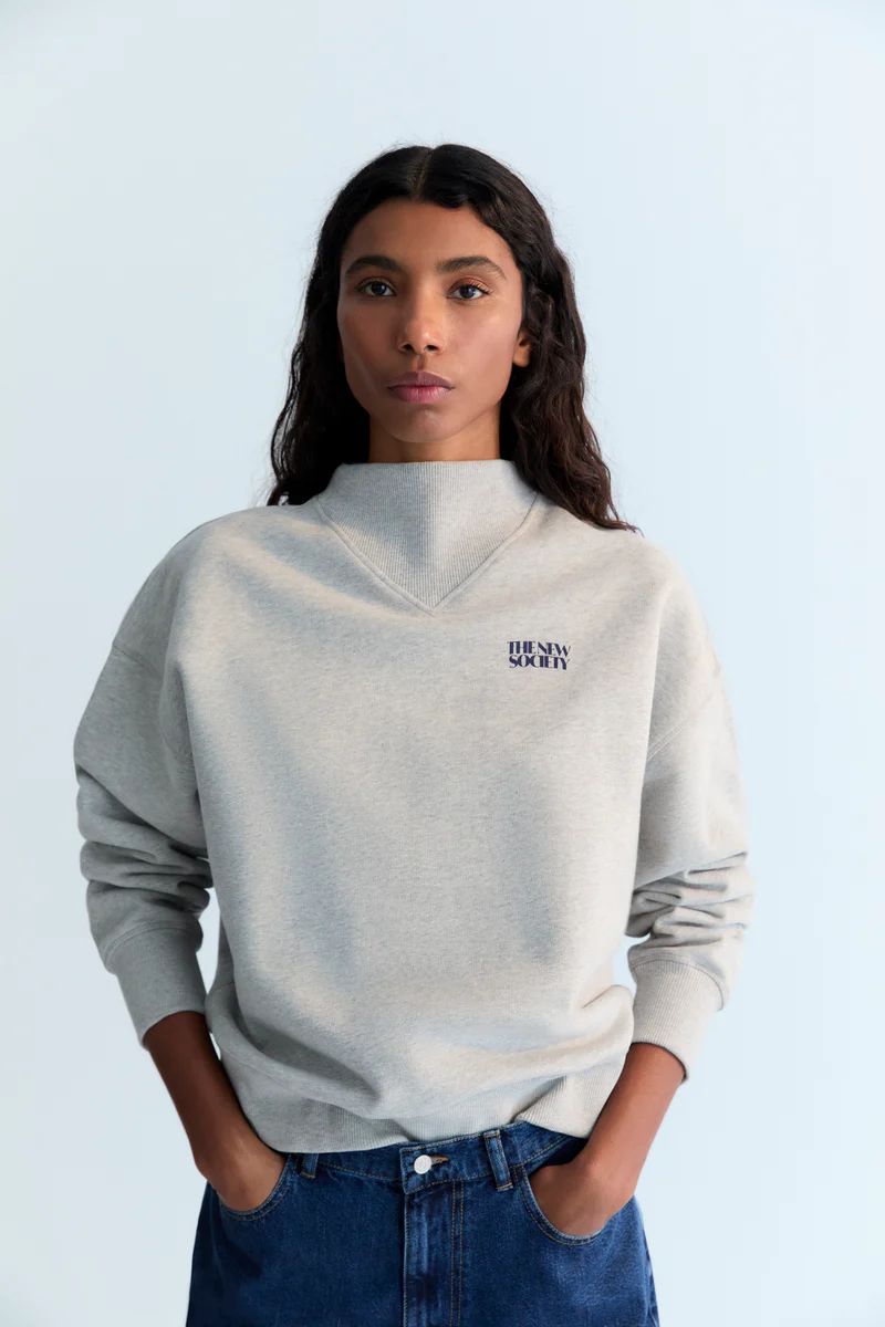Sudadera LOLA gris The New Society.