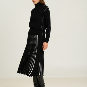 Falda MIDI PUNTO Sita murt.