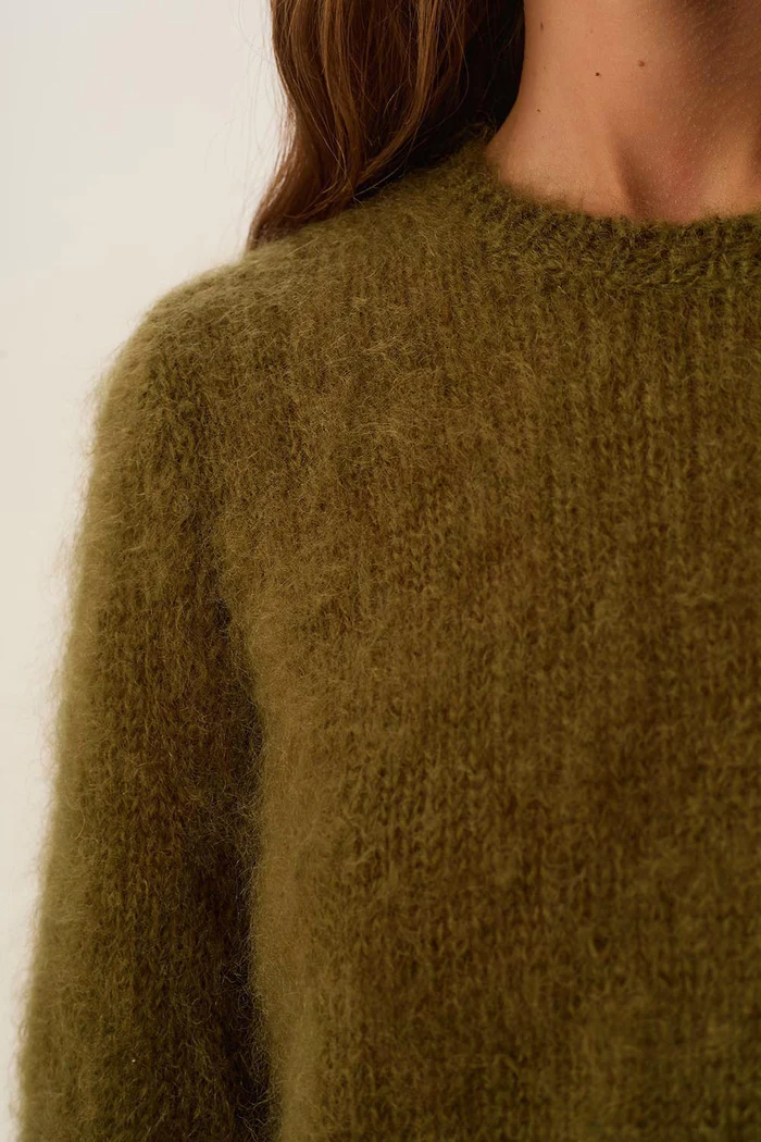 Jersey CHOUKY GARDEN verde Des Petits Hauts.