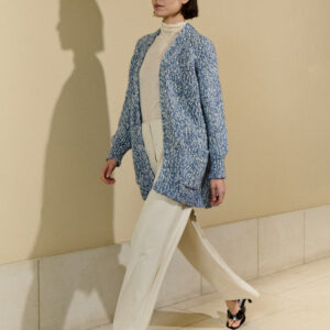 Chaqueta larga azul Sita Murt.
