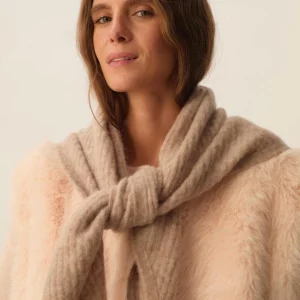 Bufanda AUBELLE camel.