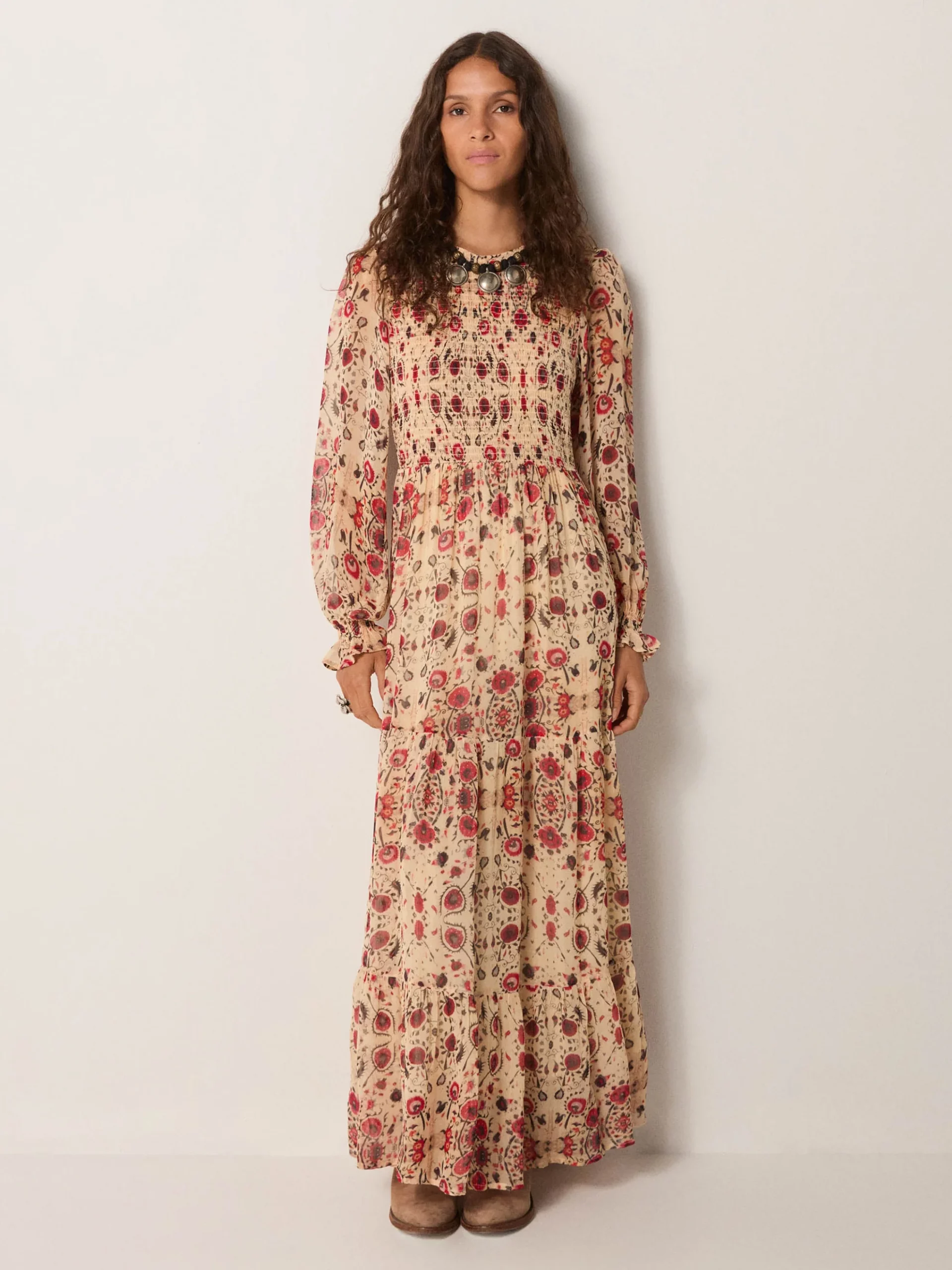 Vestido LOLITA estampado crudo Maison Hotel.