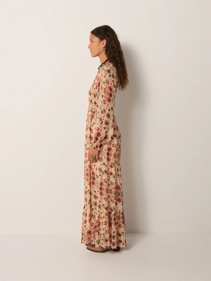 Vestido LOLITA estampado crudo Maison Hotel.