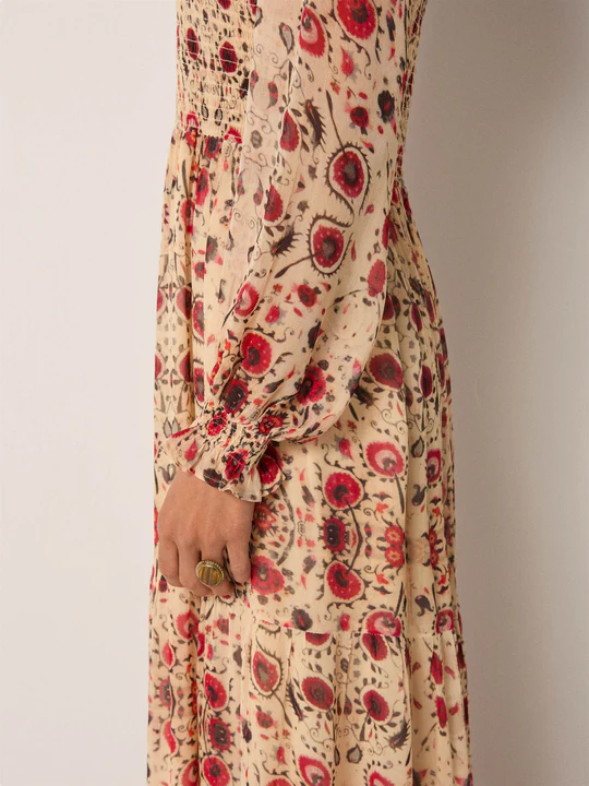 Vestido LOLITA estampado crudo Maison Hotel.