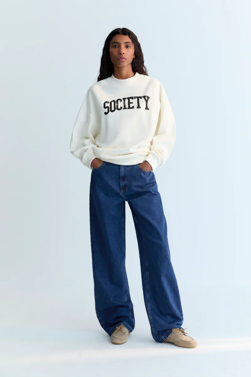 Sudadera SOCIETY crudo The New Society.