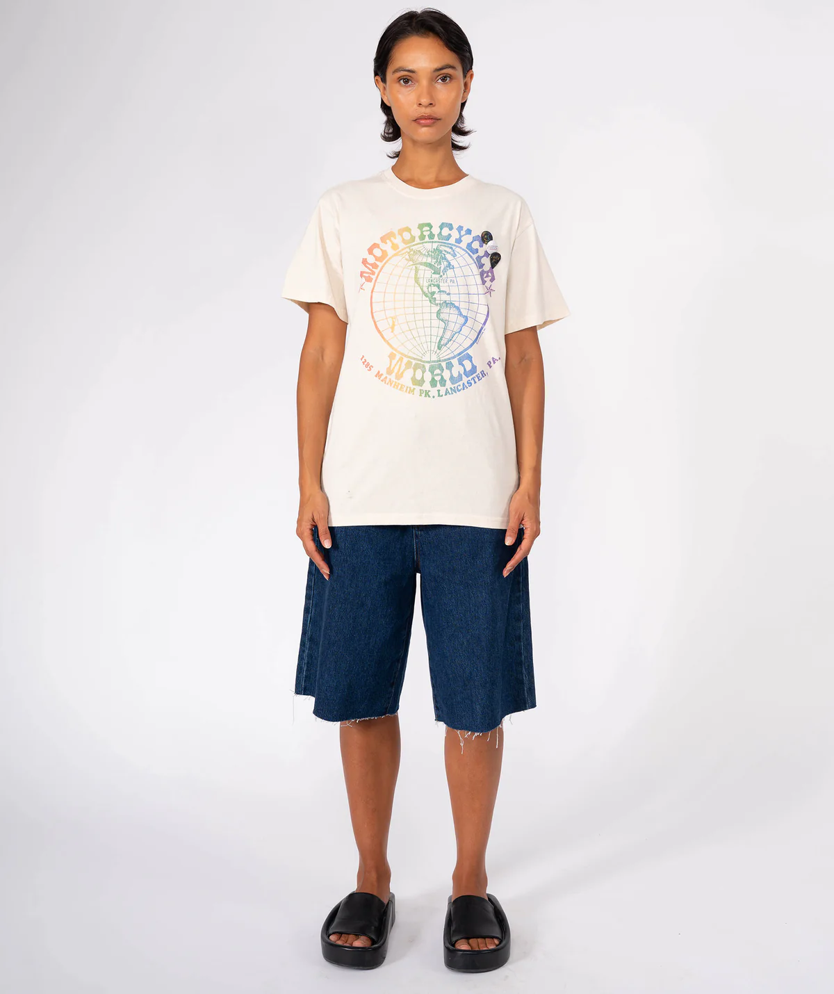 Camiseta MOTORCICLE crudo Newtone.
