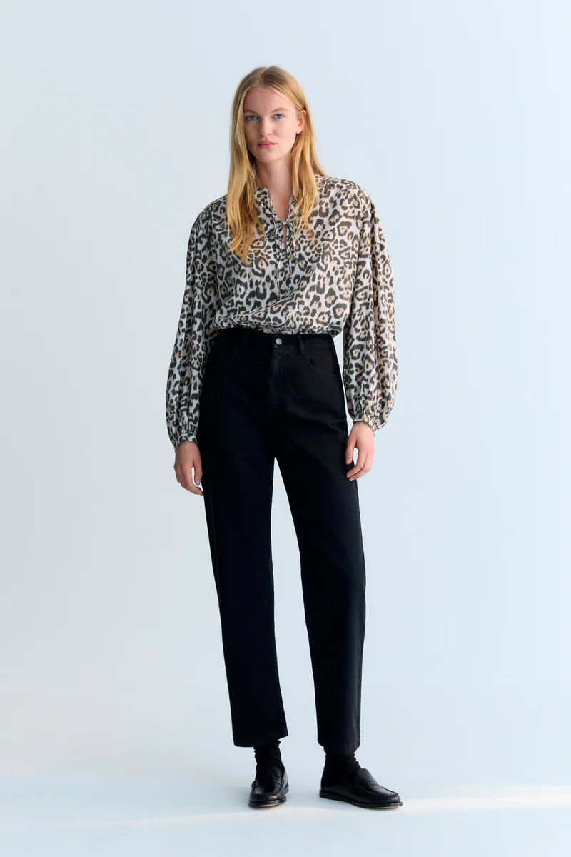 Blusa NELIA leopardo The New Sociaty.