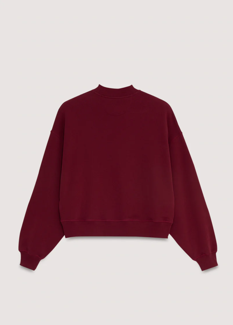 Sudadera NOWHERE granate The New Sociaty.
