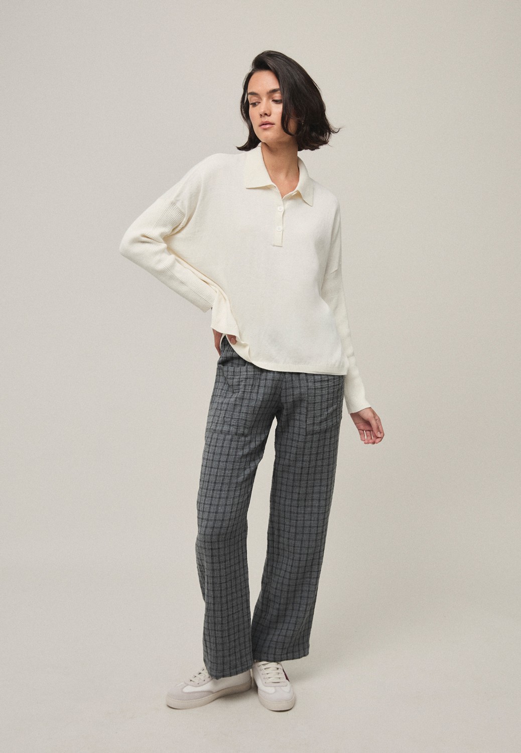 Pantalón ONA gris. MI&Co.