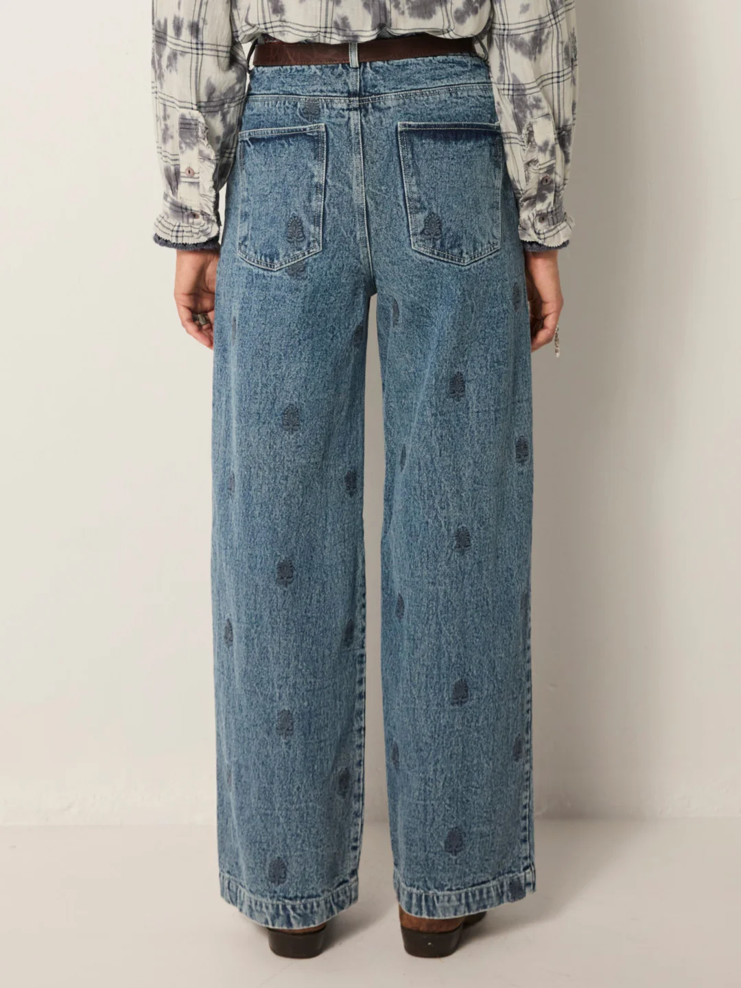 Pantalón PACO azul Maison Hotel.