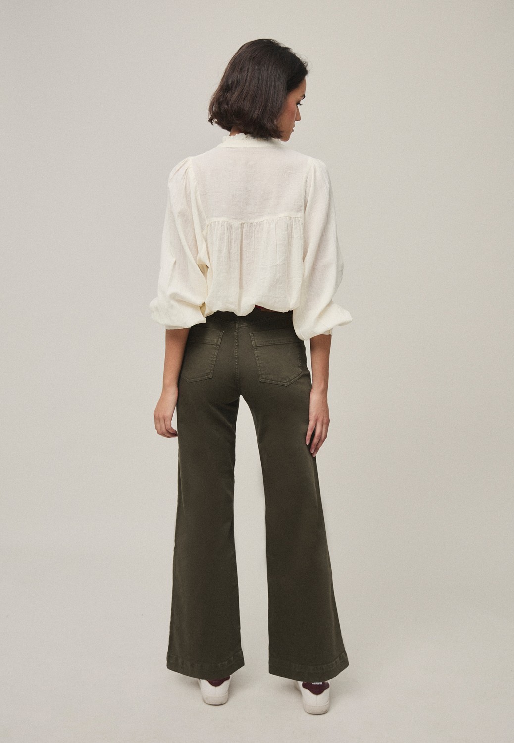 Pantalón THAIS verde Mi& Co.