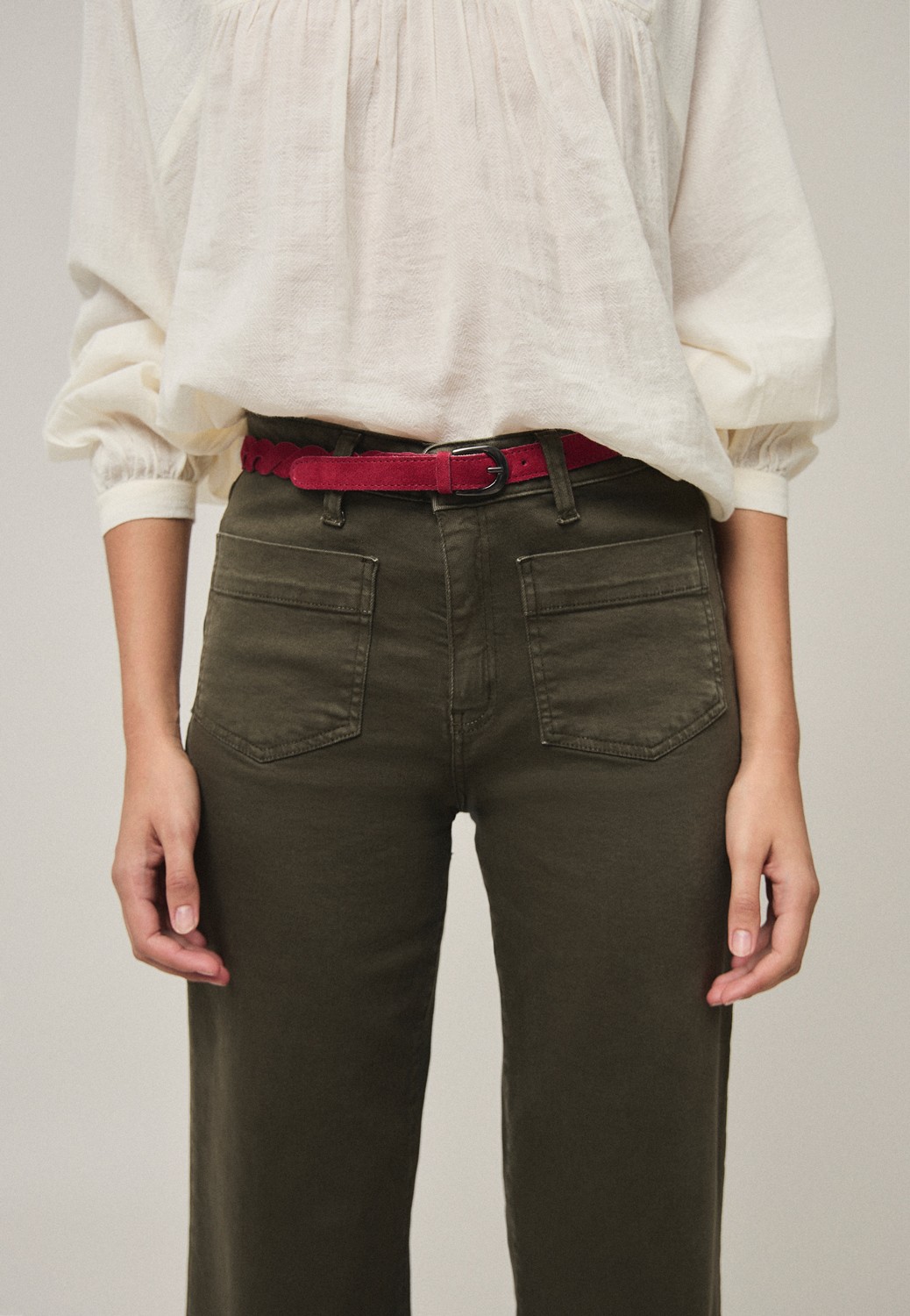 Pantalón THAIS verde Mi& Co.