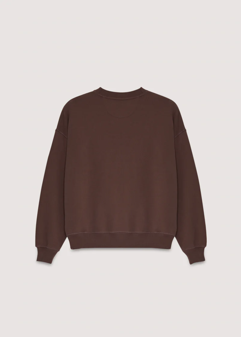 Sudadera TBS marrón The New Society.