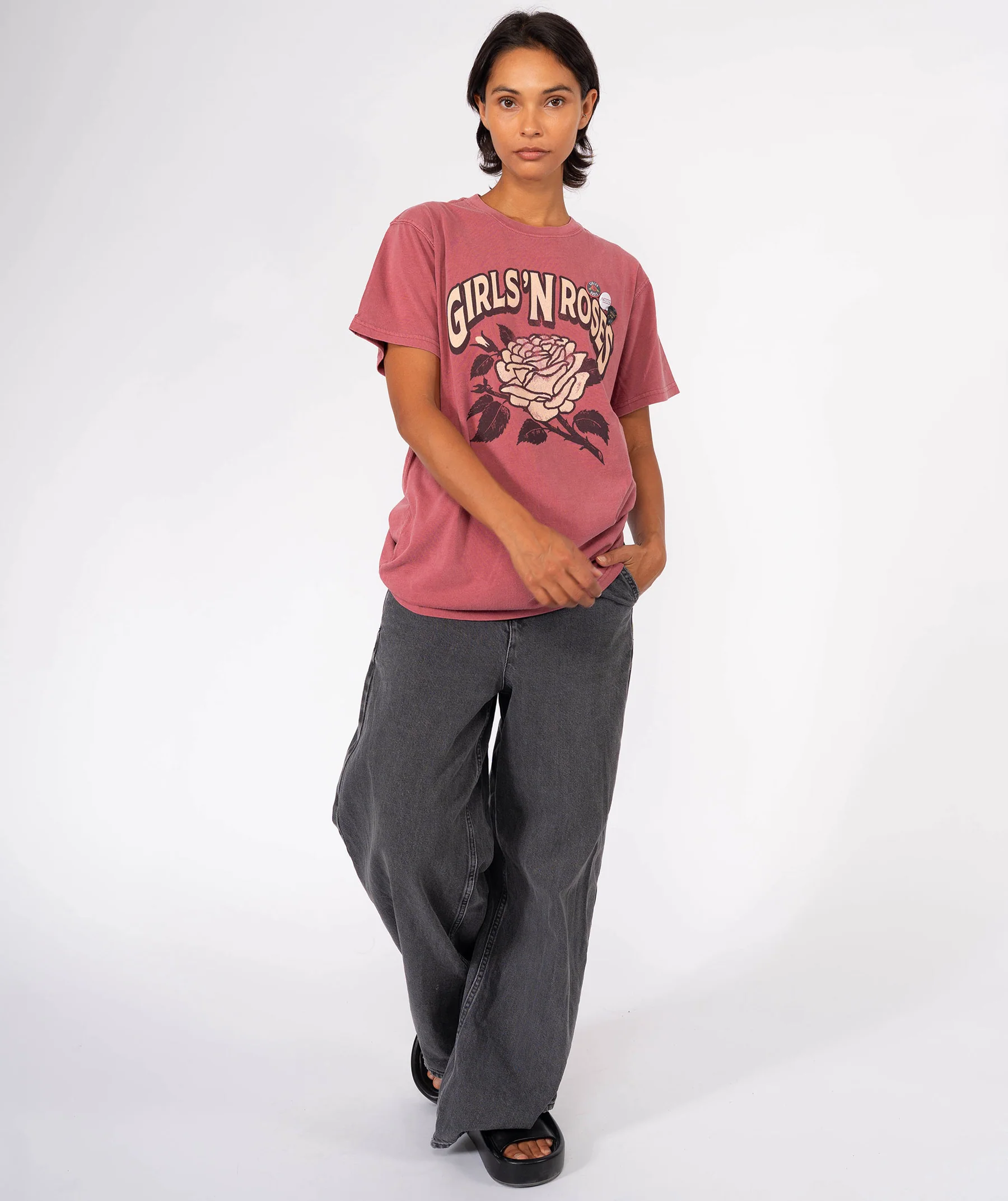 Camiseta ROSA rosa Newtone.