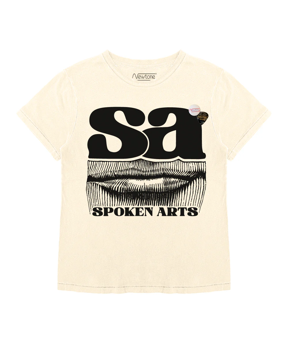 Camiseta SPOKEN crudo Newtone.