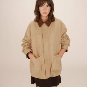 Chaqueta SORAYA sable Grace and Mila.