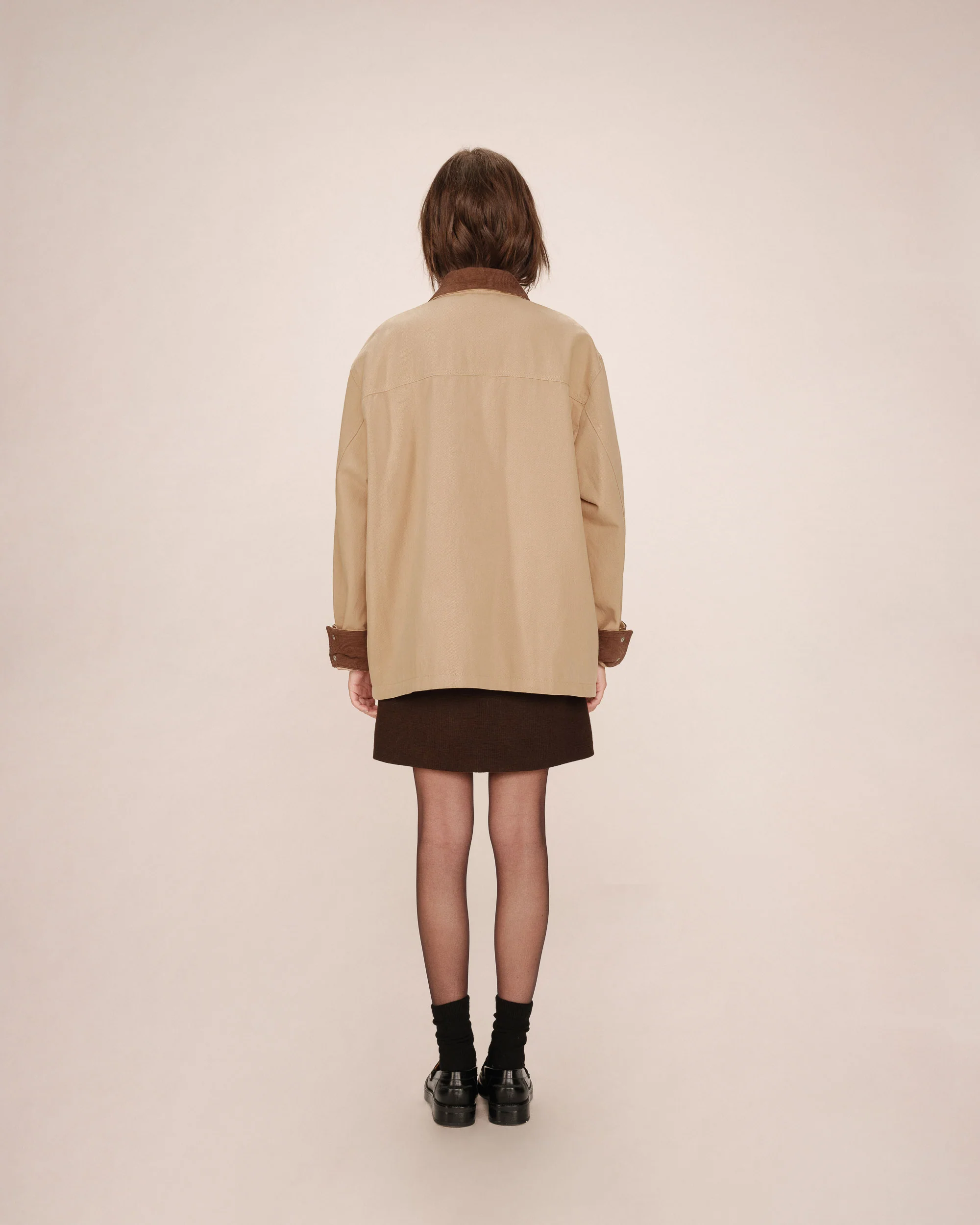 Chaqueta SORAYA sable Grace and Mila.