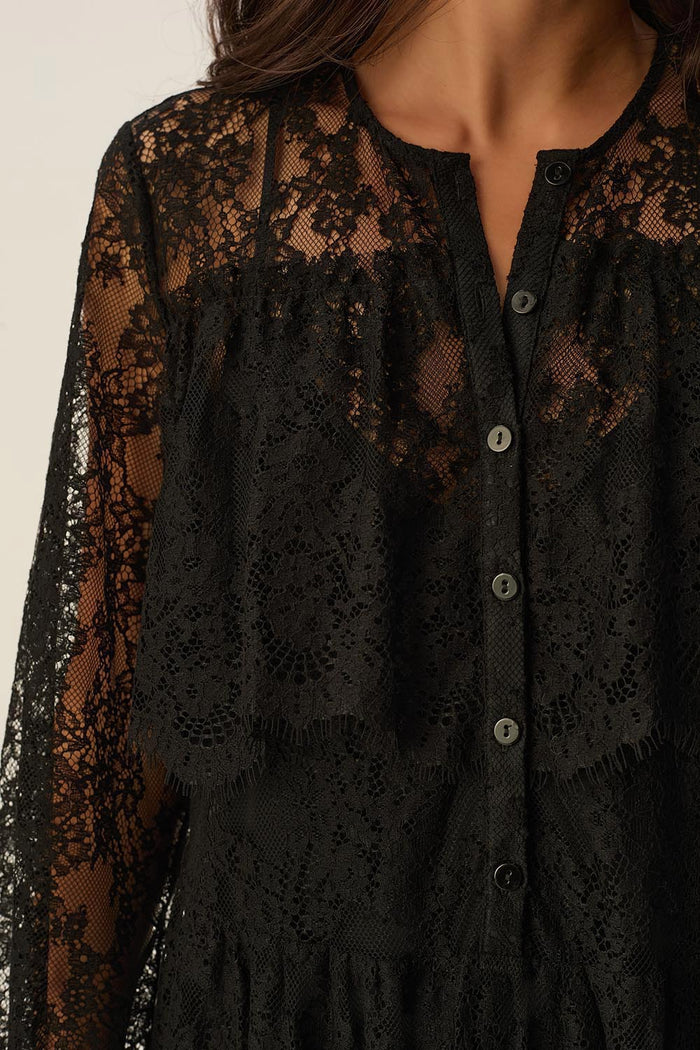 Vestido SANDY negro Des Petits Hauts.