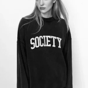 Sudadera SOCIETY gris The New Society.