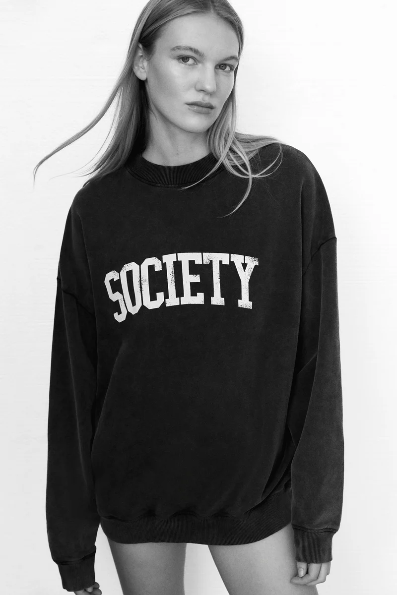 Sudadera SOCIETY gris The New Society.