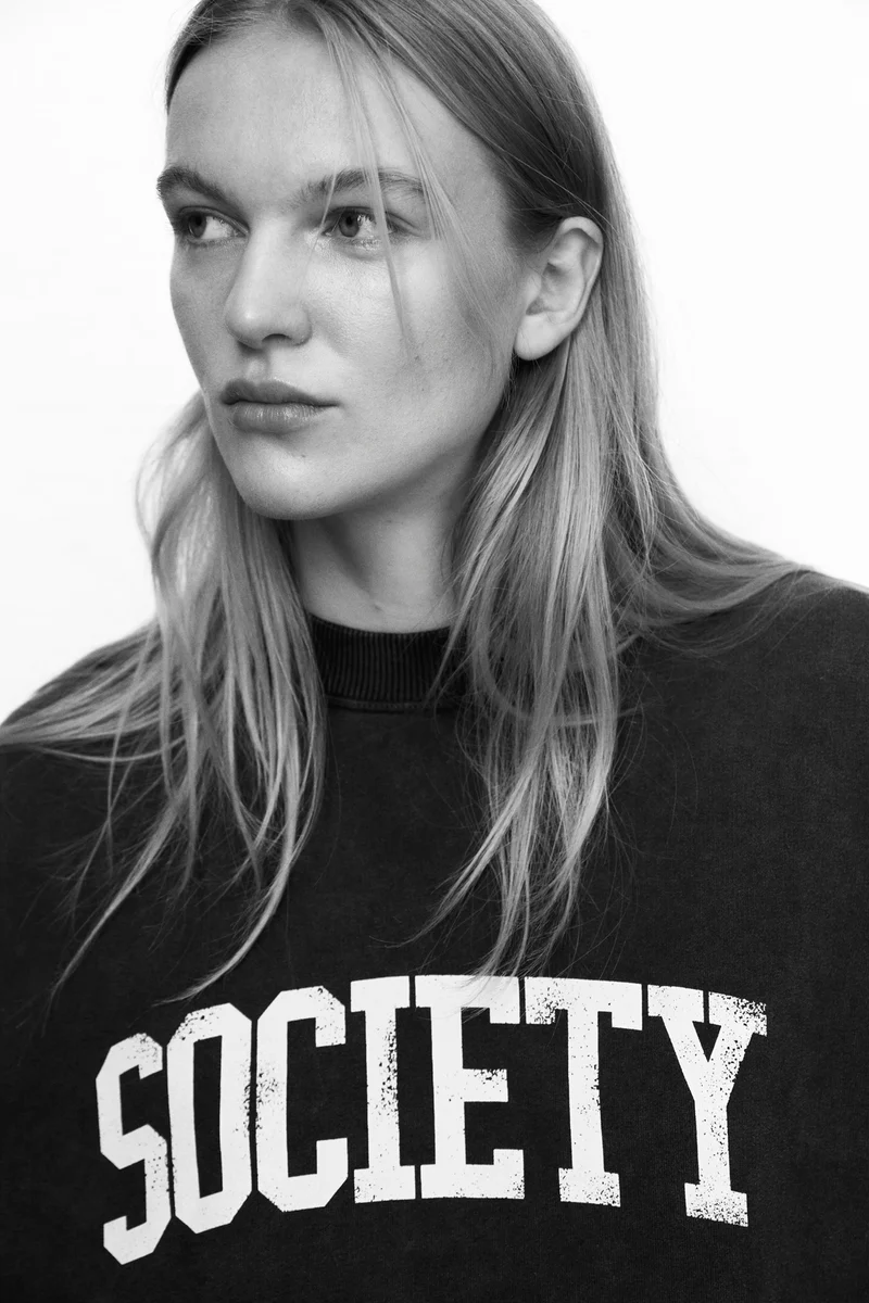 Sudadera SOCIETY gris The New Society.