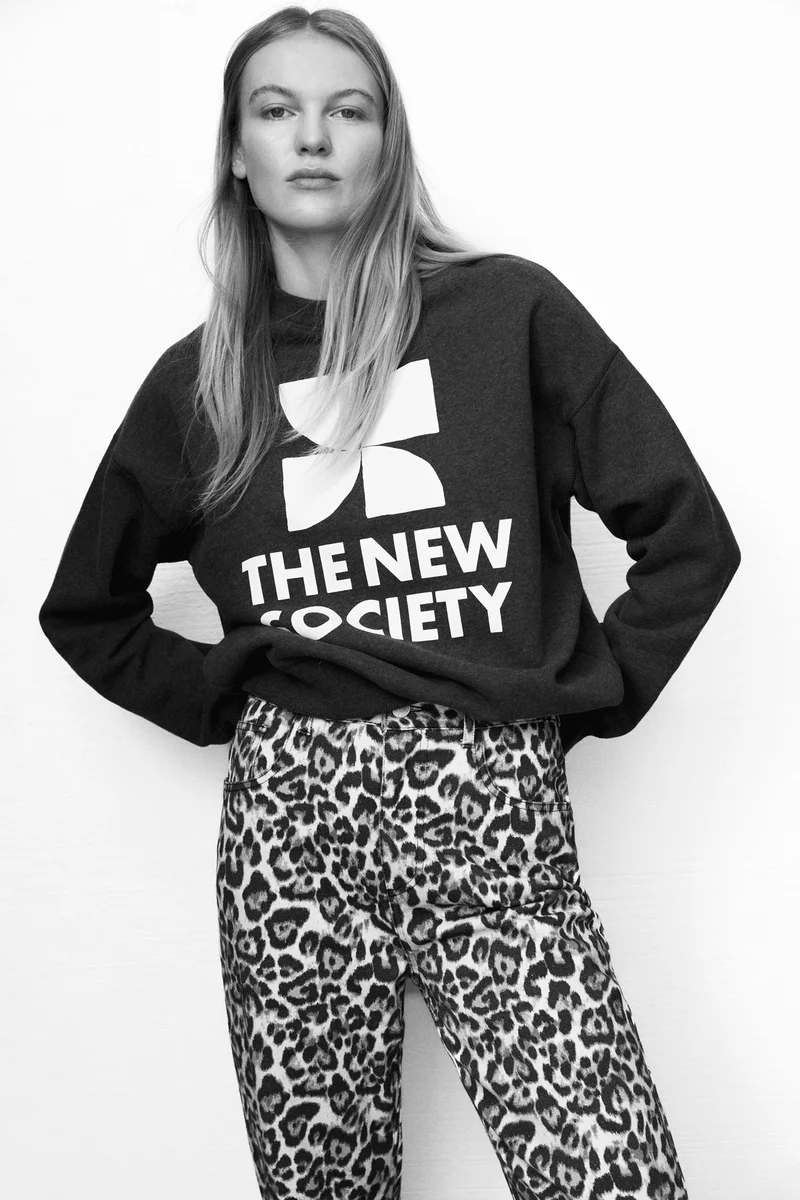 Sudadera TNS gris The New Society.