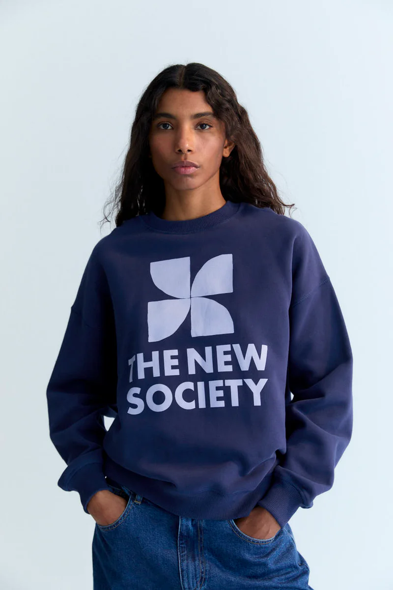 Sudadera TNS marinoThe New Society.