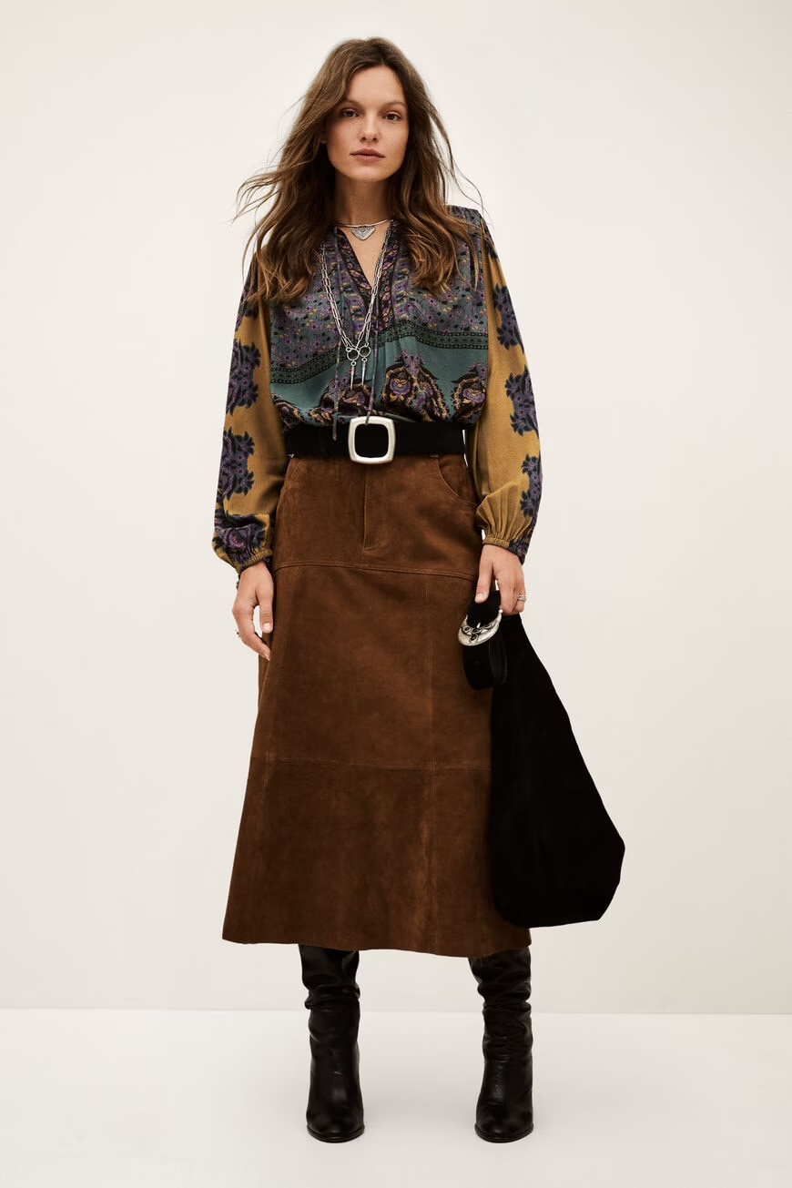 Top BAKER estampado BA&SH.