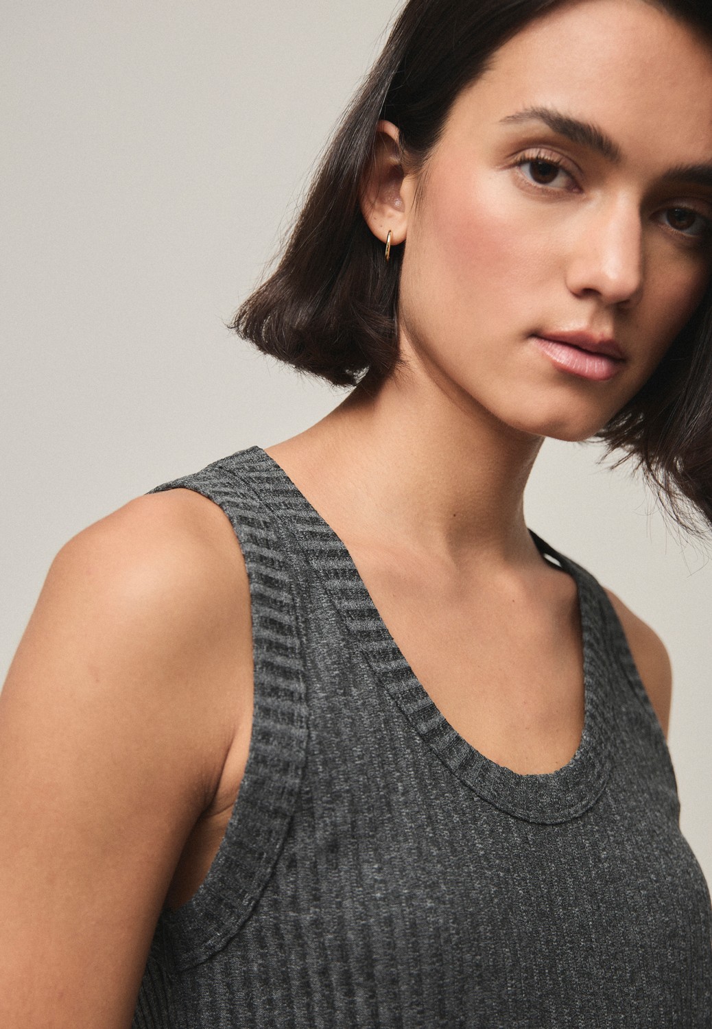 Top CANALE gris Mi&Co.