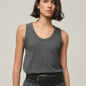 Top CANALE gris Mi&Co.