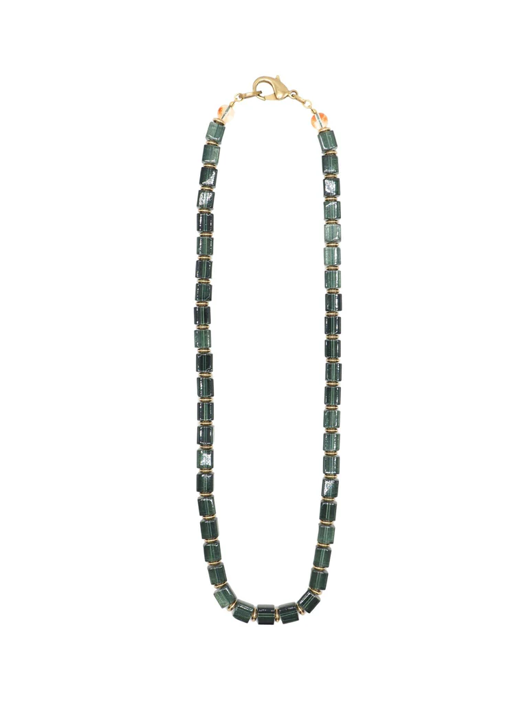 Collar TÚNEL verde.