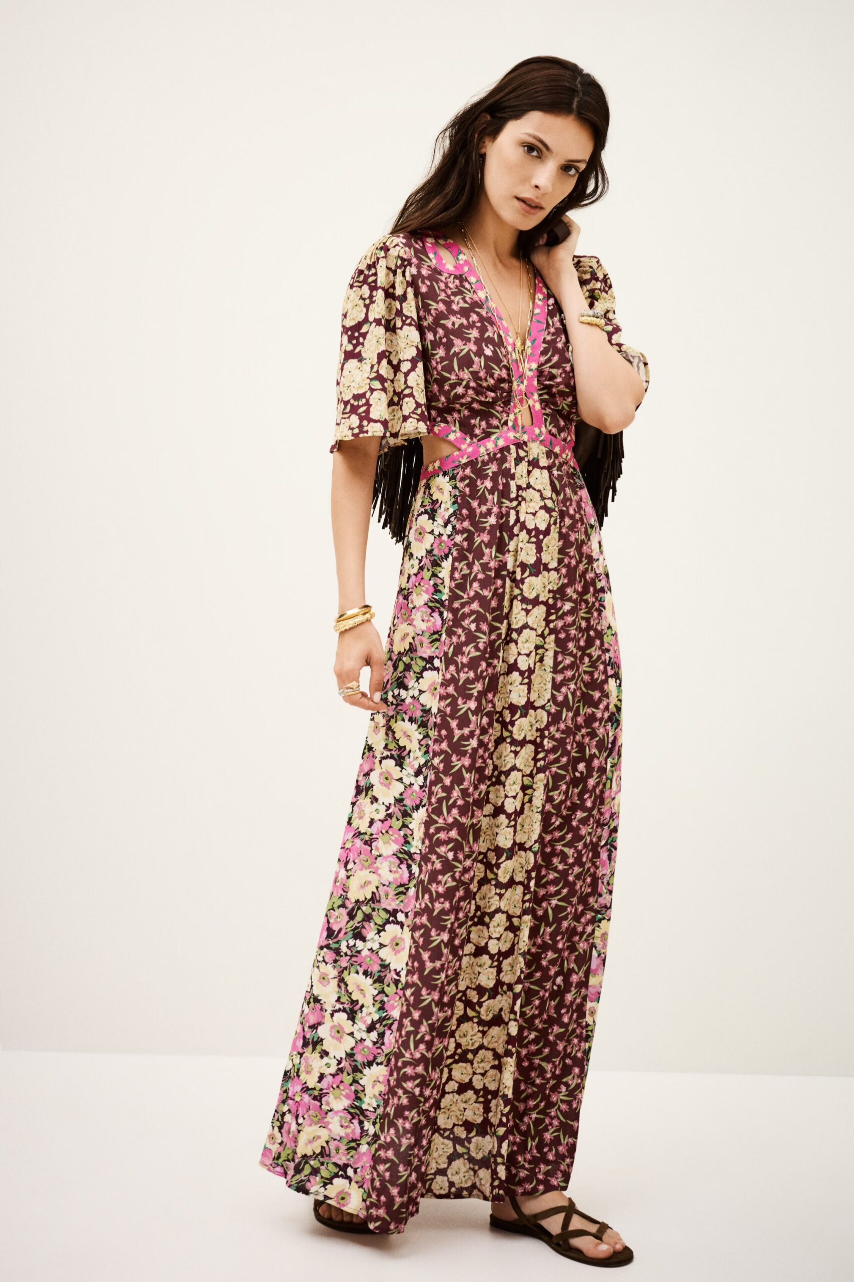 Vestido ILMA estampado BA&SH.