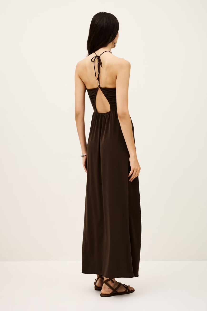Vestido JEA chocolate BA&SH.