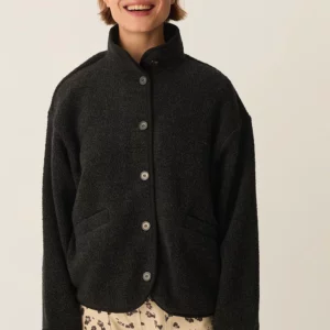 Chaqueta ZLAVINA gris Des Petits Hauts.