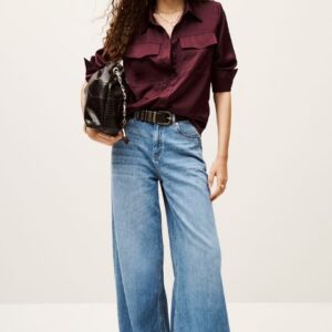 Camisa CANOLI granate Ba&sh.