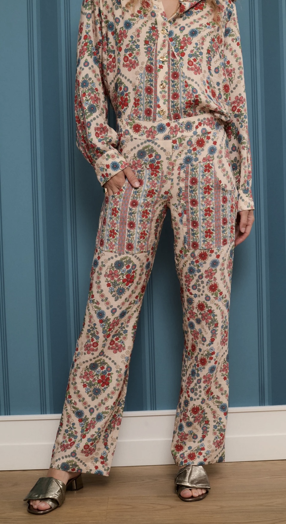 Pantalón VONN flores Josephine.