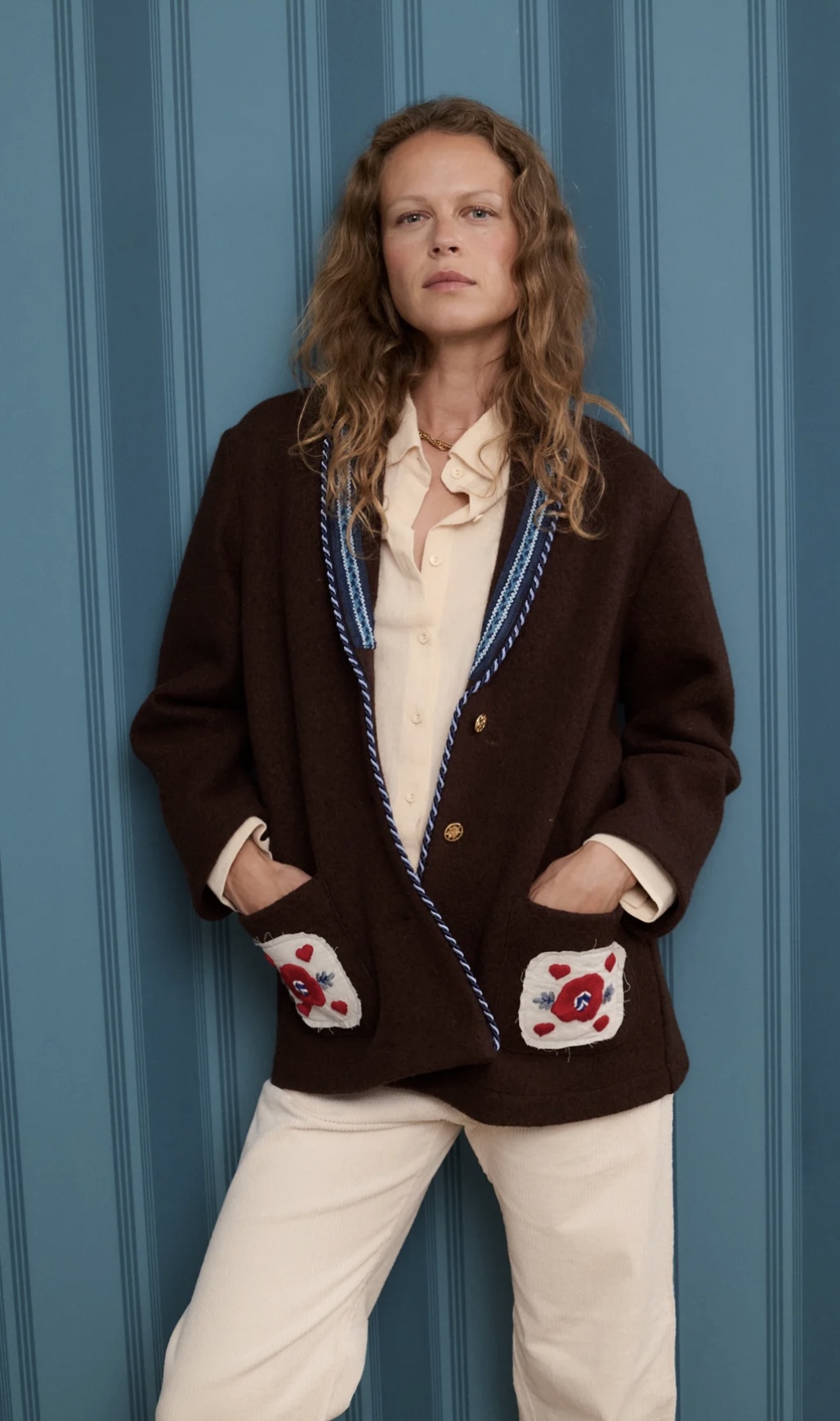 Chaqueta STENMARK  marrón Josephine.