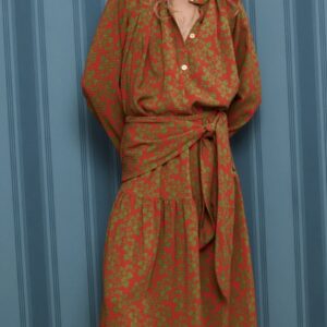 Falda KOSTAELIK naranja Josphine.