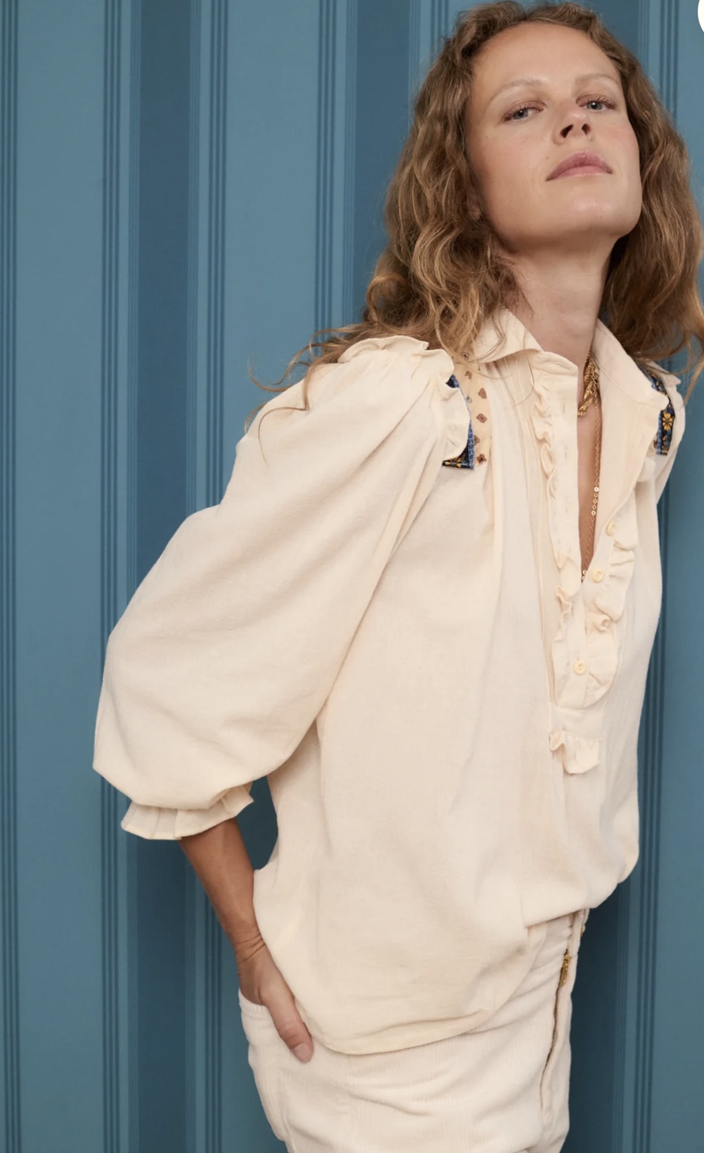Camisa SAILER crudo Josephine.