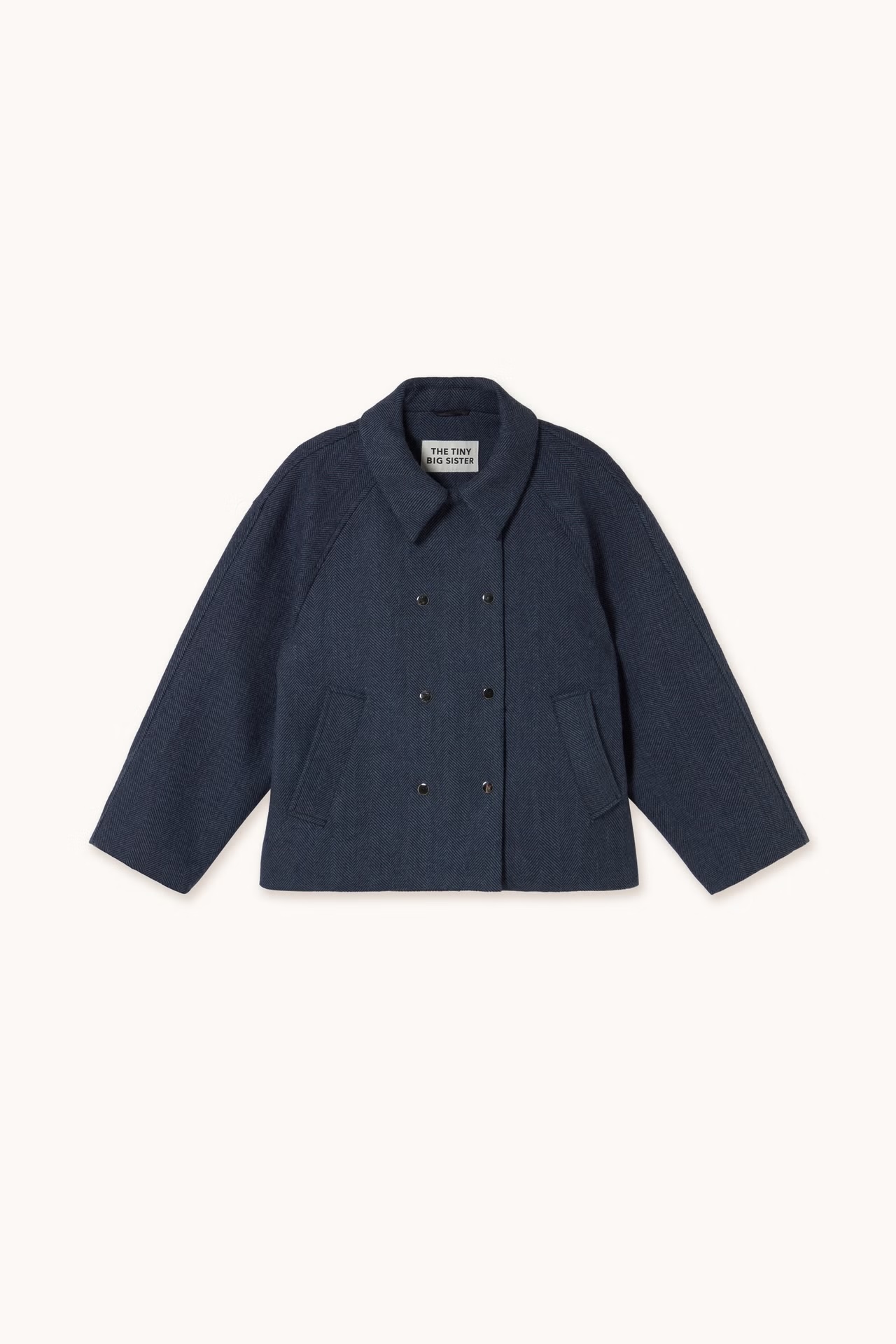 Abrigo espiga marino The Tiny Big Sister.