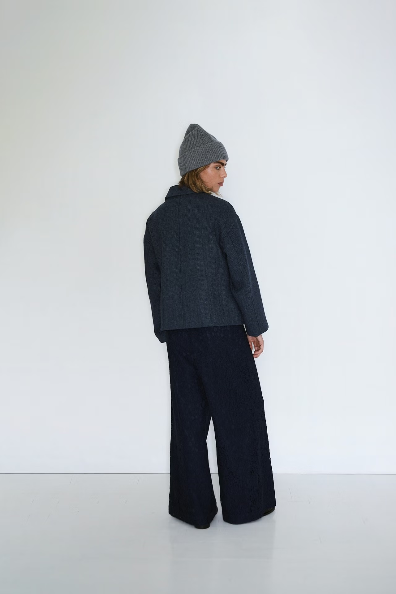 Abrigo espiga marino The Tiny Big Sister.