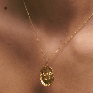 Colgante AMORE oro Alhaja.