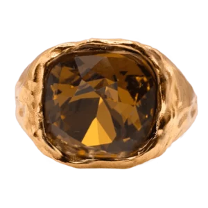 Anillo AMALFI caramelo Alhaja.