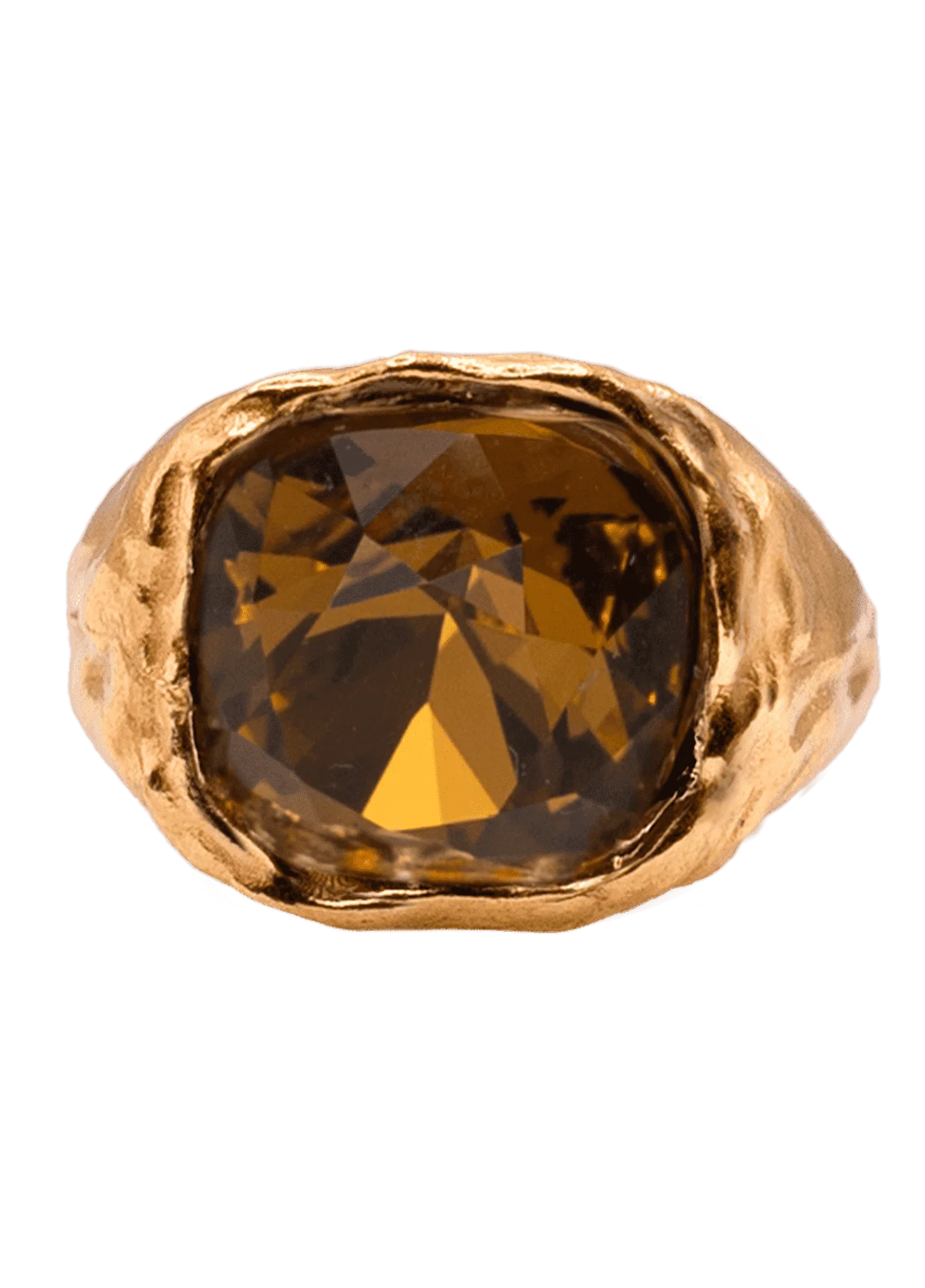 Anillo AMALFI caramelo Alhaja.