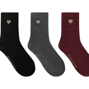 Estuche de calcetines SHELBY oscuros Grace and Mila.