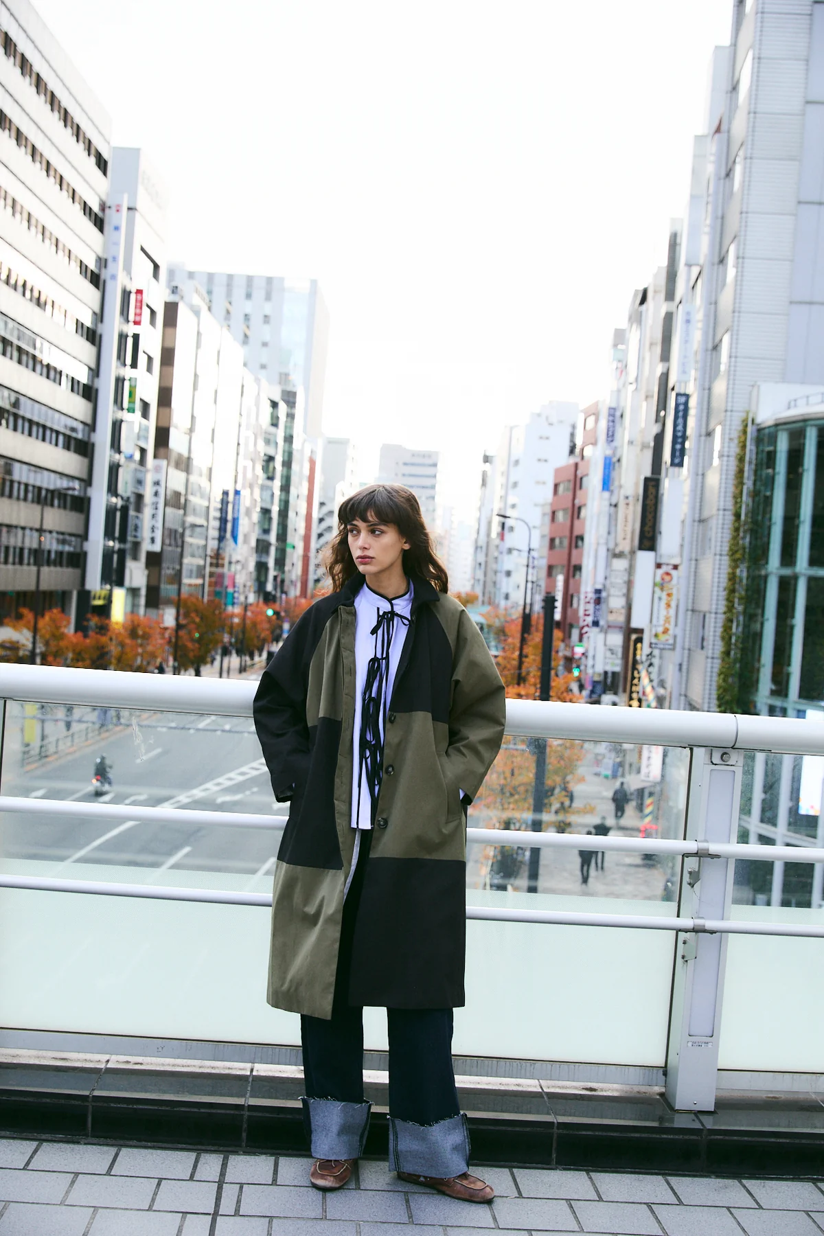 Gabardina DAMERO kaki Sophie and Lucie.