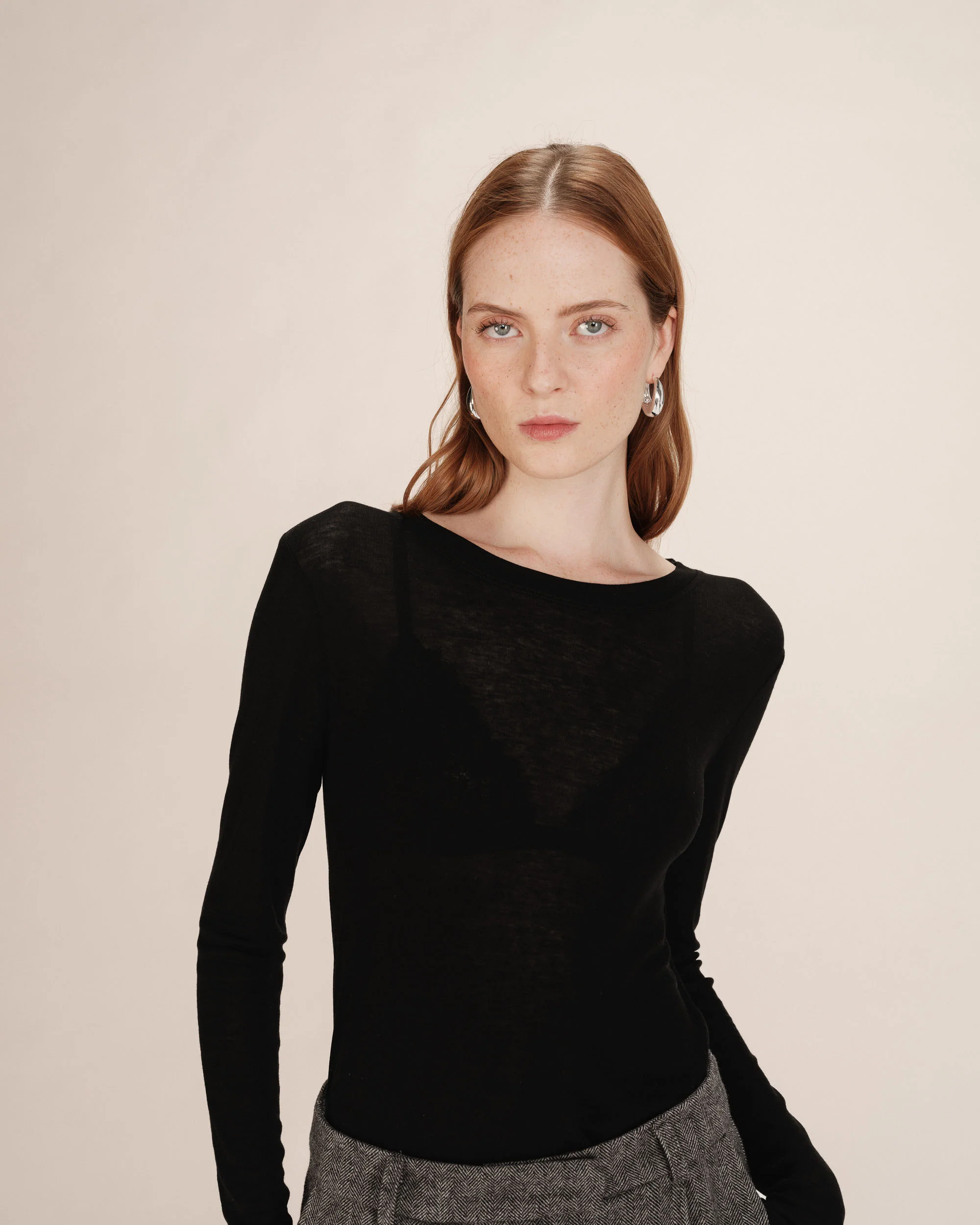 Camisa TONI negro Grace and Mila.