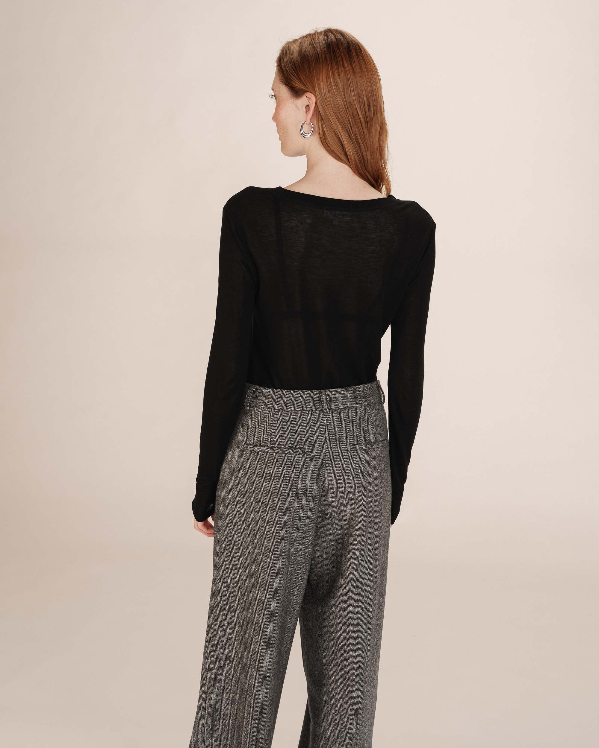 Camisa TONI negro Grace and Mila.