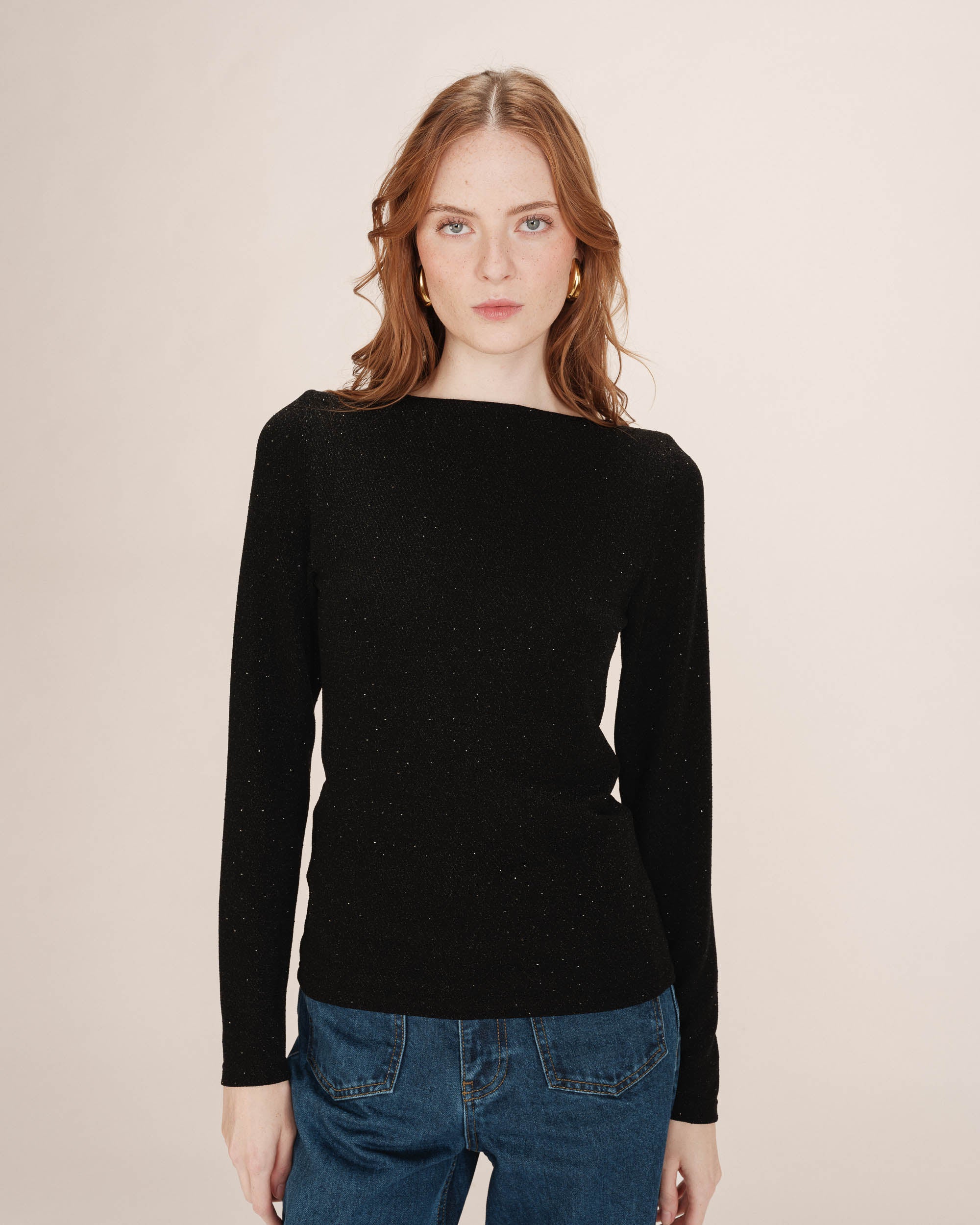 Top TIMOTHEE negro Grace & Mila.